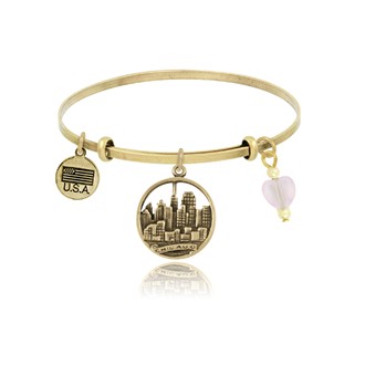 Chicago Skyline Adjustable Bangle Bracelet