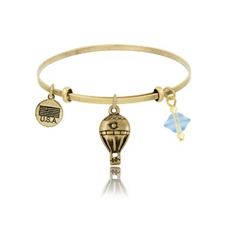 Hot Air Balloon Adjustable Bangle Bracelet