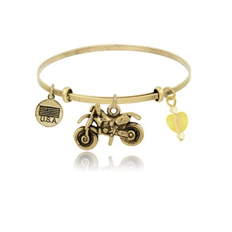 Motorcycle Adjustable Bangle Bracelet