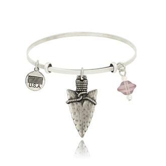 Arrowhead Adjustable Bangle Bracelet