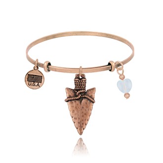 Arrowhead Adjustable Bangle Bracelet