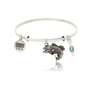 Fish Adjustable Bangle Bracelet