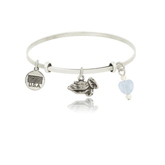 Praying Hands Adjustable Bangle Bracelet