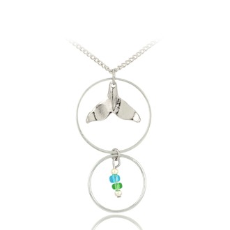 Whale Tail Chain Pendant