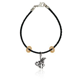 Carousel Horse Braided Bracelet