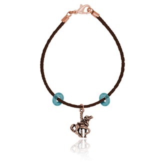 Carousel Horse Braided Bracelet