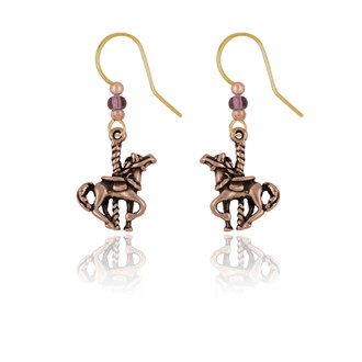 Carousel Horse Earrings