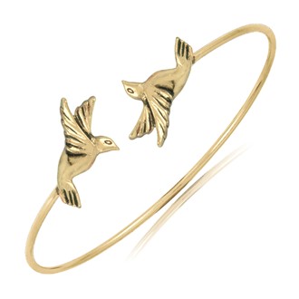 Hummingbird Wire Cuff