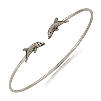 Dolphin Wire Cuff