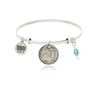 Adjustable Dime Bangle