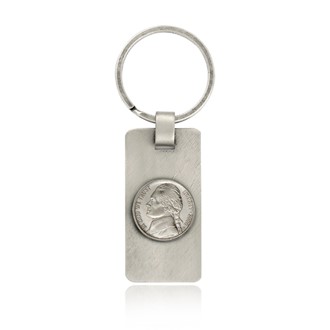 Nickel Key Ring