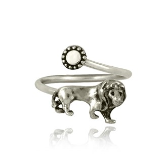 Adjustable Wire Lion Ring