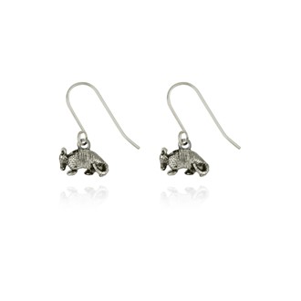 Small Armadillo Earrings