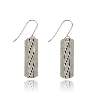 Twist Inlay Earrings