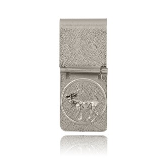 Elk Ring Hinged Money Clip