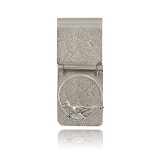 Roadrunner Ring Hinged Money Clip