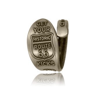 Rt. 66 Spoon Adjustable Ring