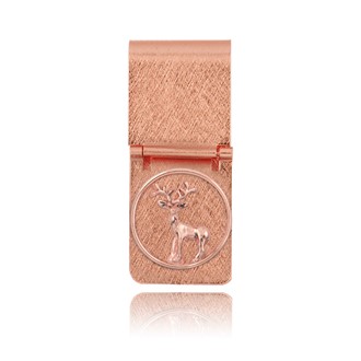 Deer Ring Hinged Money Clip