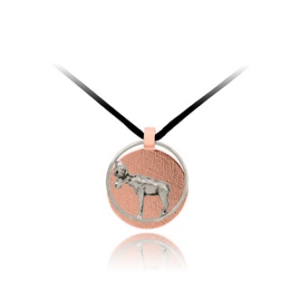 Moose Ring Chain Pendant