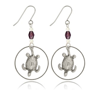 Sea Turtle Ring & Bead Earrings