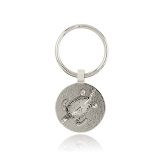 Sea Turtle Tab Key Ring