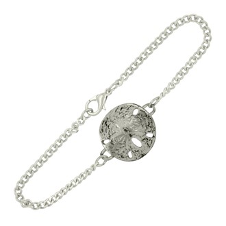 Sand Dollar Chain Bracelet