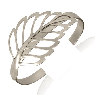 Large Cut-out Leaf Cuff