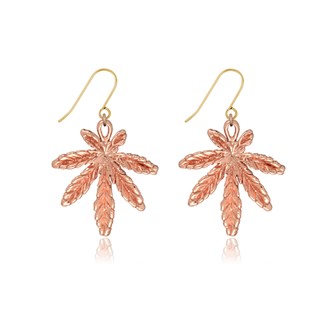 Marijuana Leaf Earrings