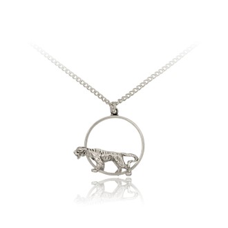 Tiger Ring Chain Pendant