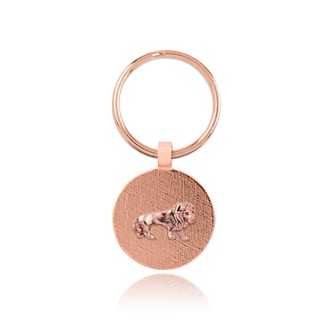 Lion Tab Key Ring