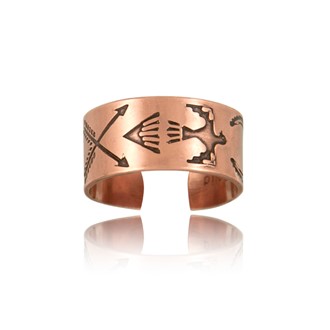 Native Symbols Adjustable Ring