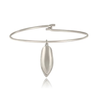 Plain Spoon Handle Hook Bangle