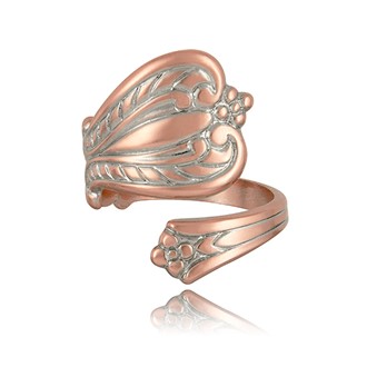 Border Spoon Adjustable Ring