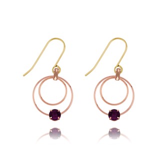 Swarovski Crystal Double Ring Earrings