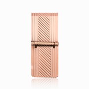 Lined Hinged Money Clip