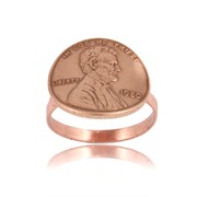 Real Penny Adjustable Ring