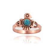 T-Bird with Simulated Stone Adjustable Ring