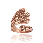 Flower Spoon Adjustable Ring