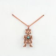 Tribal Doll Pendant with Rhinestone