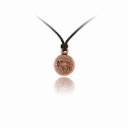 Buffalo Round Adjustable pendant