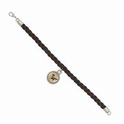 Roadrunner Mini-Elegance Round 7 1/2" Braided Bracelet