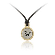 Roadrunner Mini-Elegance Round Adjustable Silk Pendant