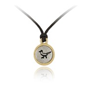 Roadrunner Mini-Elegance Round Adjustable Silk Pendant