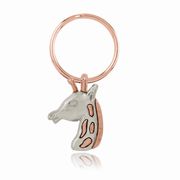 Giraffe Elegance Key Ring