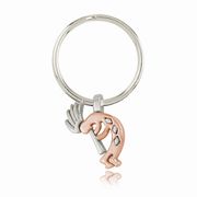 Kokopelli Elegance Key Ring