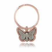 Butterfly Elegance Key Ring