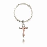 Crucifix Elegance Key Ring