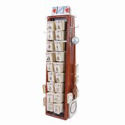 Sterling Silver Two Sided Rotating Slot Machine Themed Counter Program