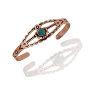 T-Bird and Simulated Stone Teen Cuff
