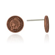 Mini Coin Post Ear